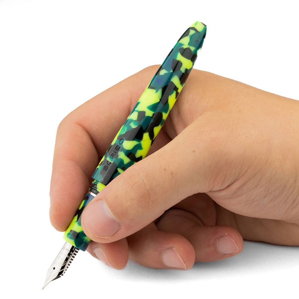 Scribo Piuma Pop Art Green/Yellow ST Reservoarpenna