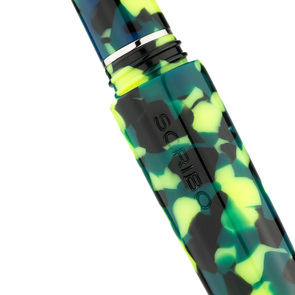 Scribo Piuma Pop Art Green/Yellow ST Reservoarpenna