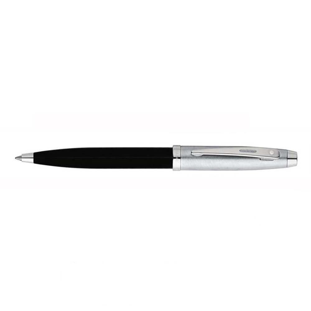 Sheaffer 100 Black / Chrome Ballpoint