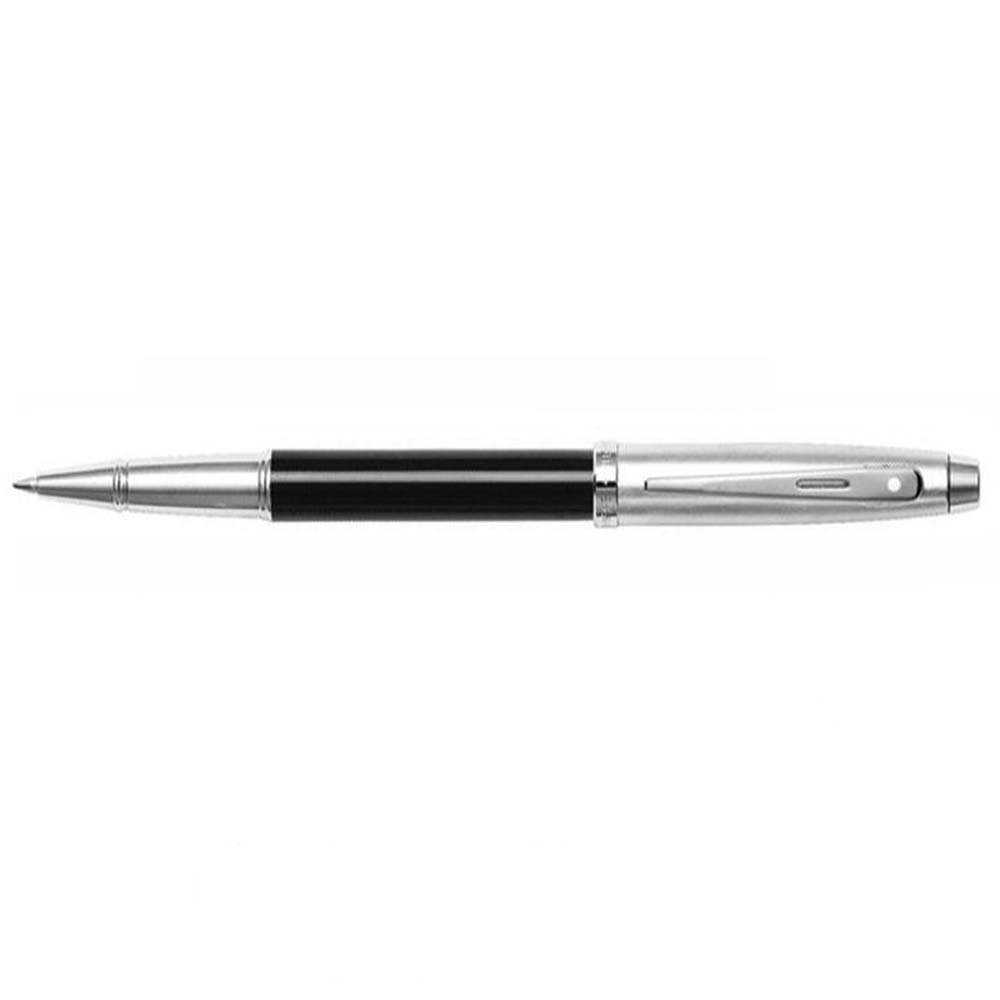 Sheaffer 100 Zwart / Chroom Rollerball