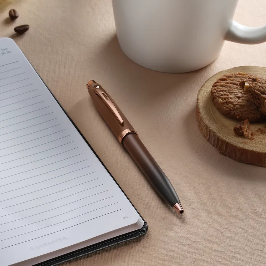 Sheaffer 100 Coffee Edition Brown PVD Ballpoint