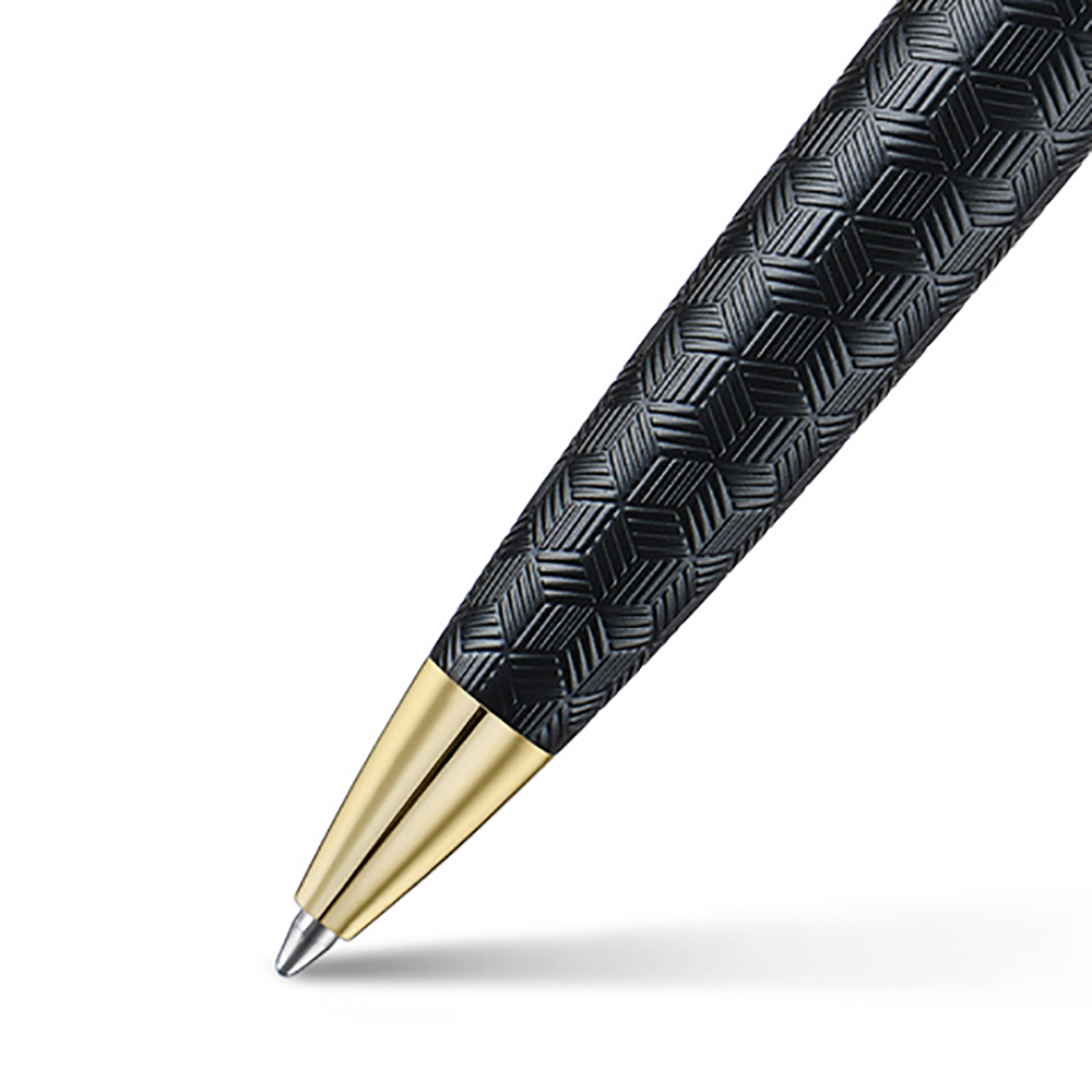 Sheaffer 300 Engraved Black and Chrome GT Kugelschreiber