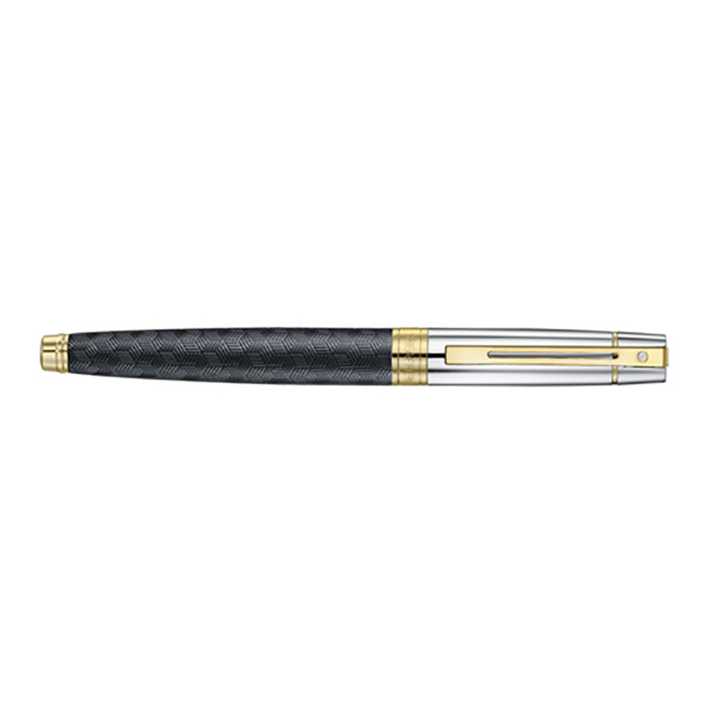 Sheaffer 300 Engraved Black and Chrome GT Rollerball
