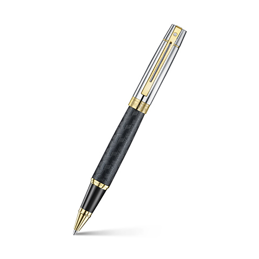Sheaffer 300 Engraved Black and Chrome GT Rollerball