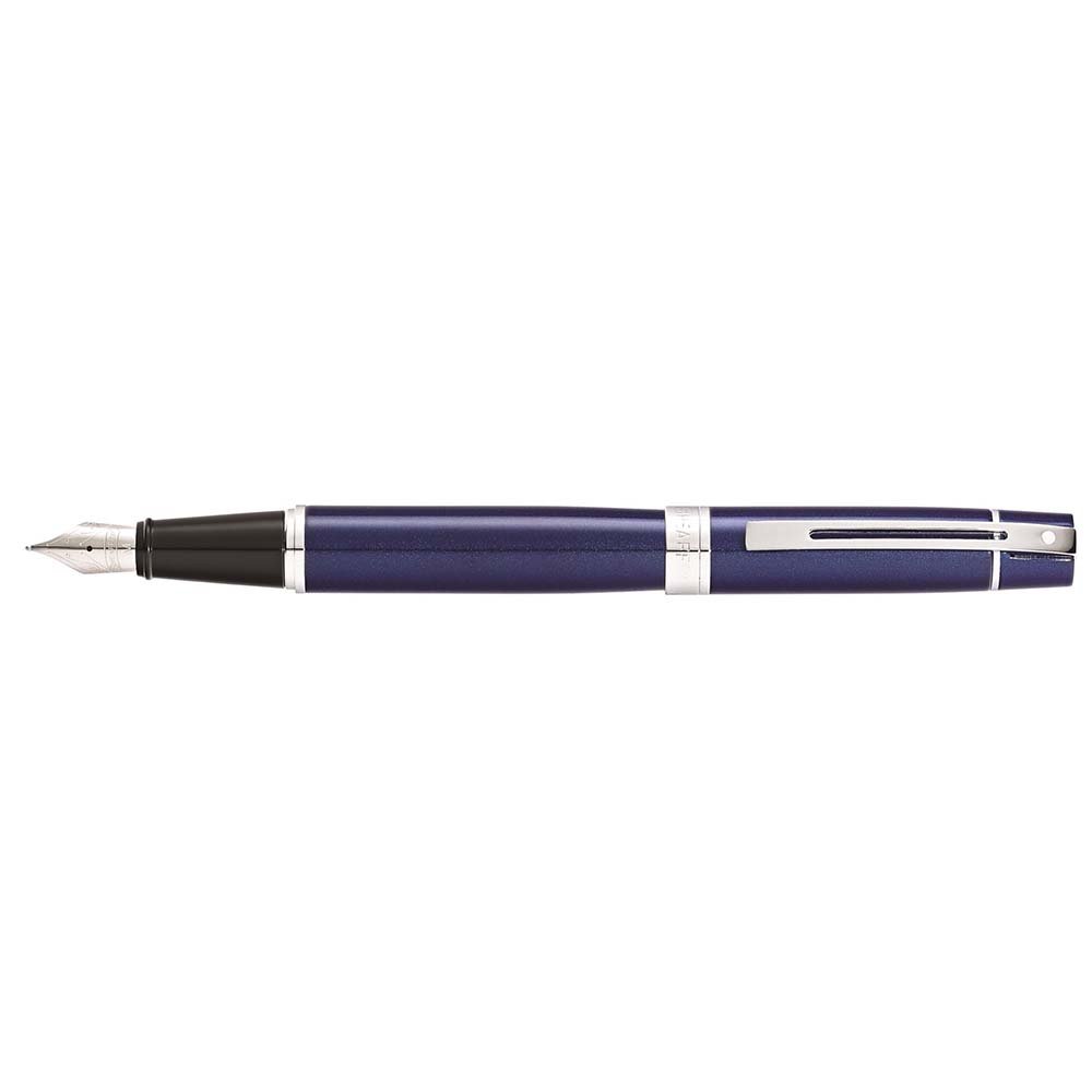 Sheaffer 300 Gloss Blue CT Caneta de Tinta Permanente