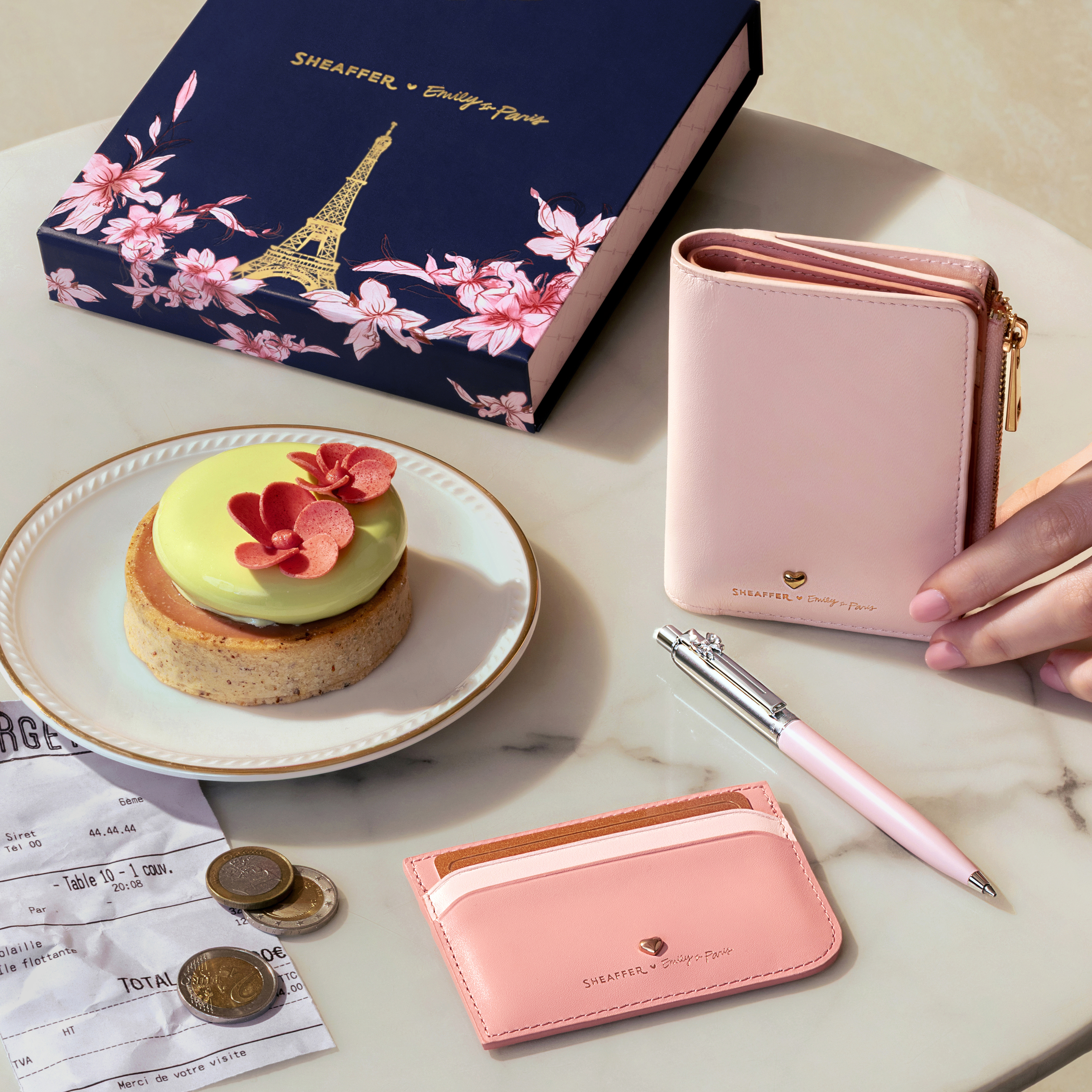 Sheaffer Sentinel Emily in Paris Matte Pink Bow ST Ballpoint