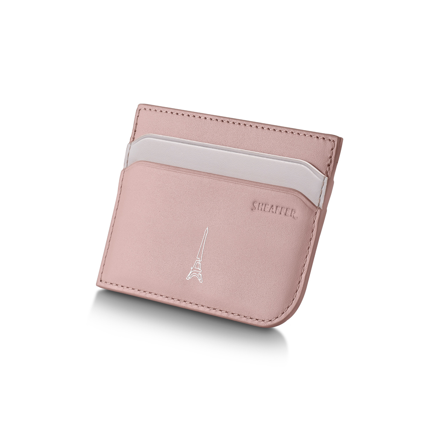 Sheaffer Sentinel Emily in Paris Matte Pink Bow ST Ballpoint and Credit Card Holder Set