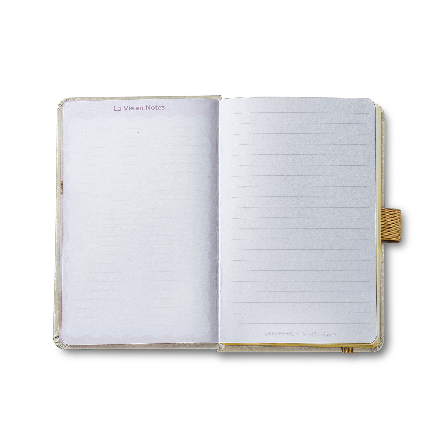 Sheaffer 100 Emily in Paris Champagne Gold GT Esferográfica and Notebook Set