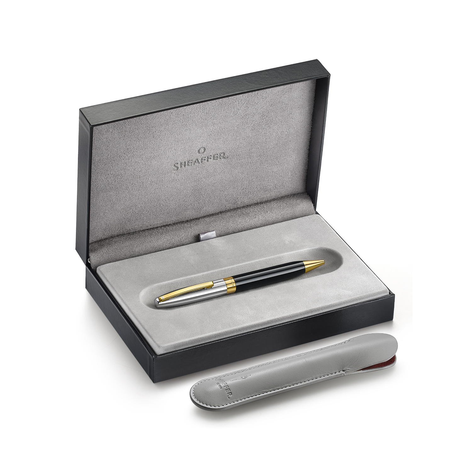 Sheaffer Legacy Heritage Black Laque and Chrome Cap GT Ballpoint
