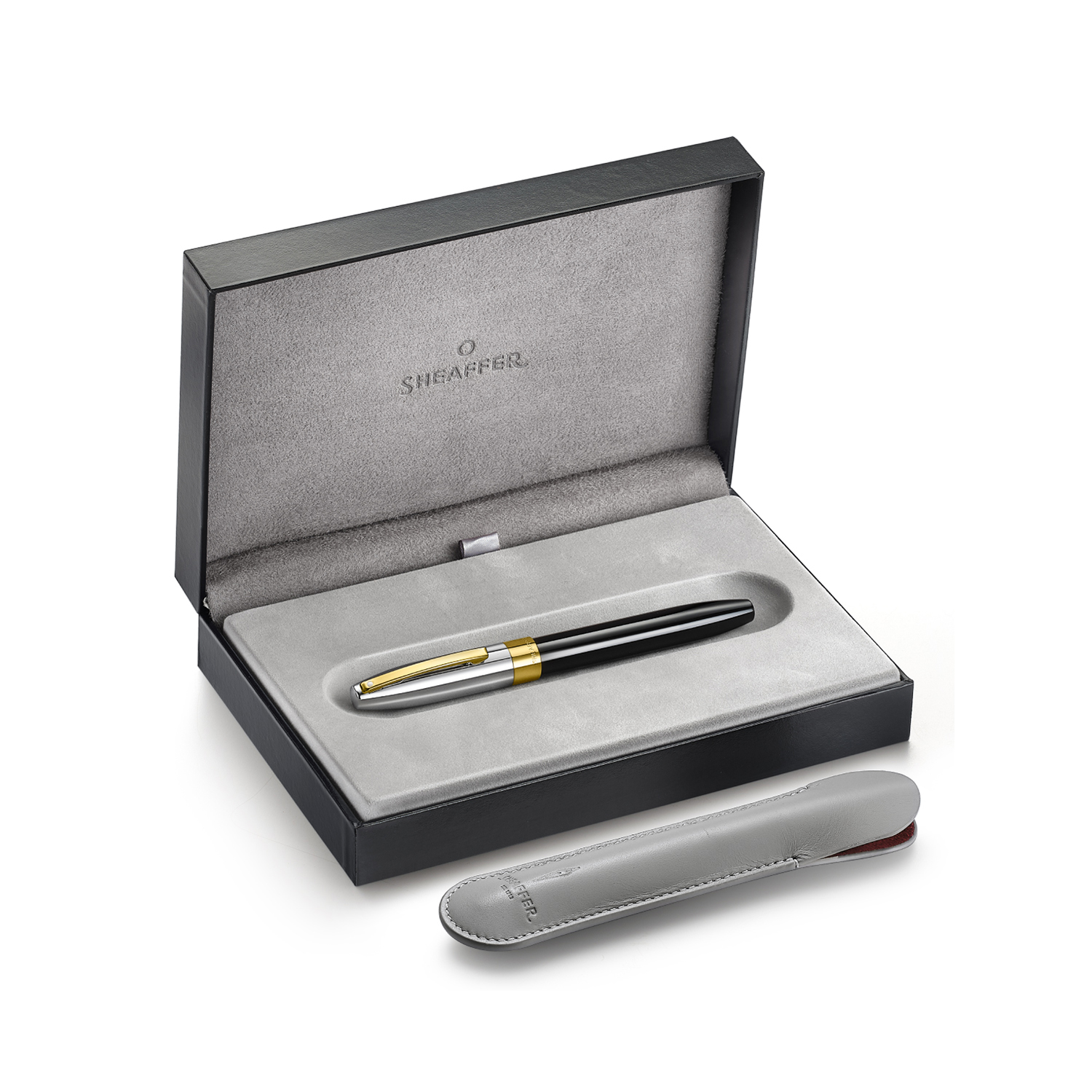 Sheaffer Legacy Heritage Black Laque and Chrome Cap GT Fountain pen