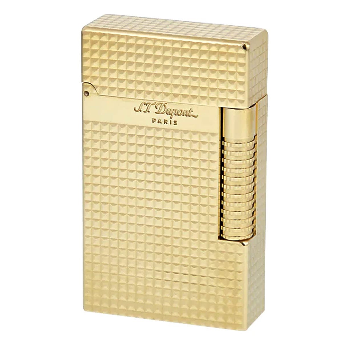 S.T. Dupont New Le Grand Yellow Gold Diamond Head Feuerzeug