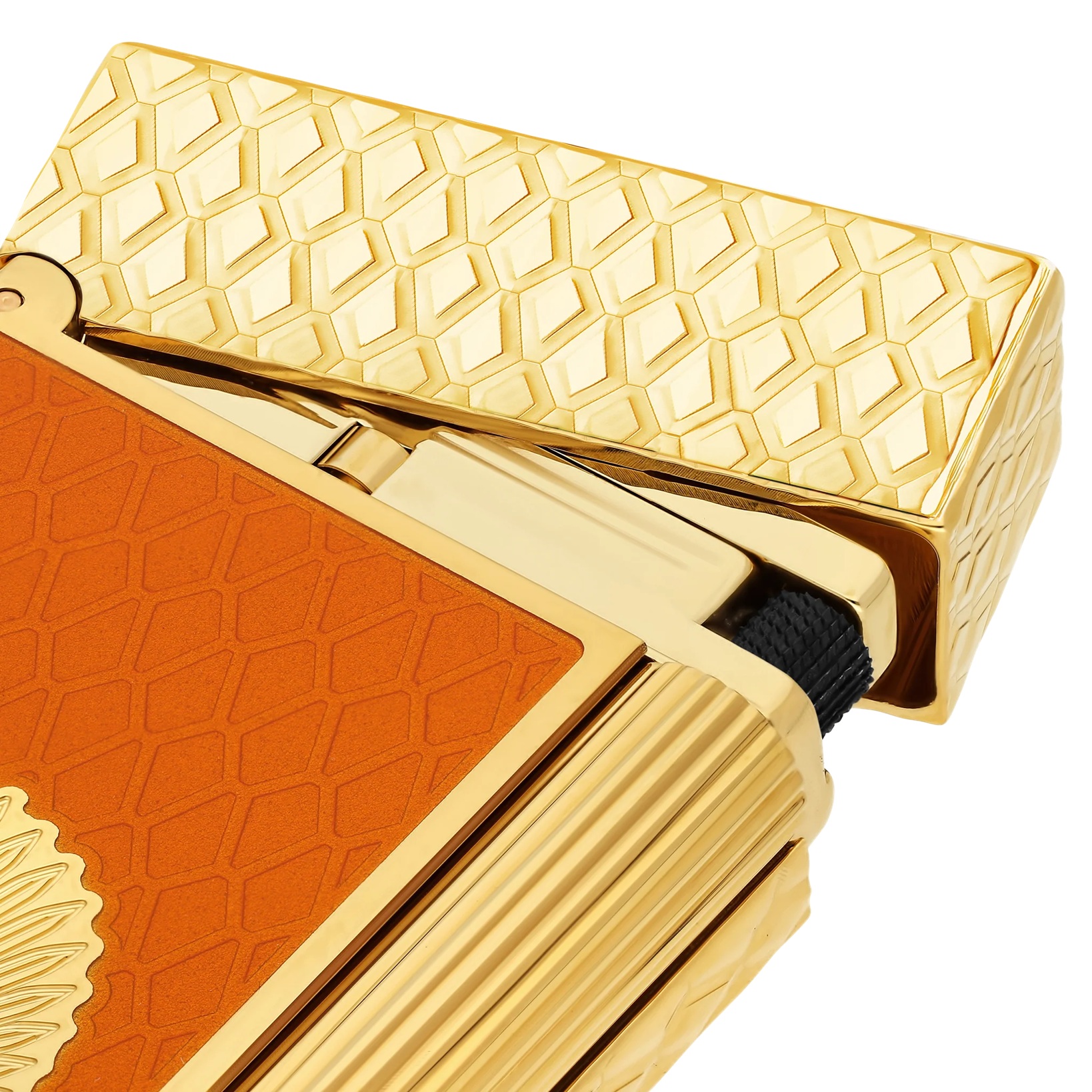S.T. Dupont Ligne 2 Cling Game of Thrones Lacquered Fire Orange Gold Zapalniczka C16413