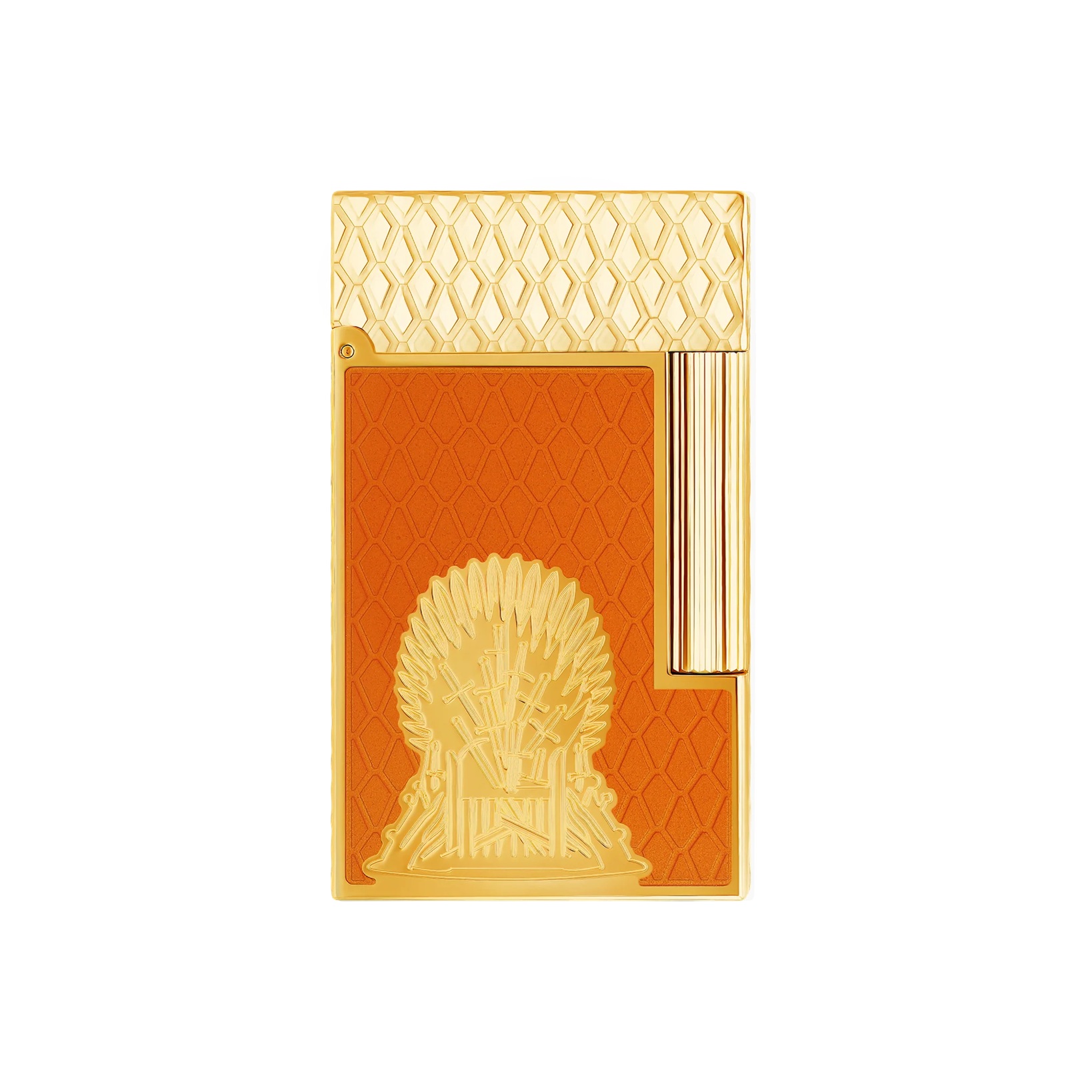 S.T. Dupont Ligne 2 Cling Game of Thrones Lacquered Fire Orange Gold Zapalniczka C16413