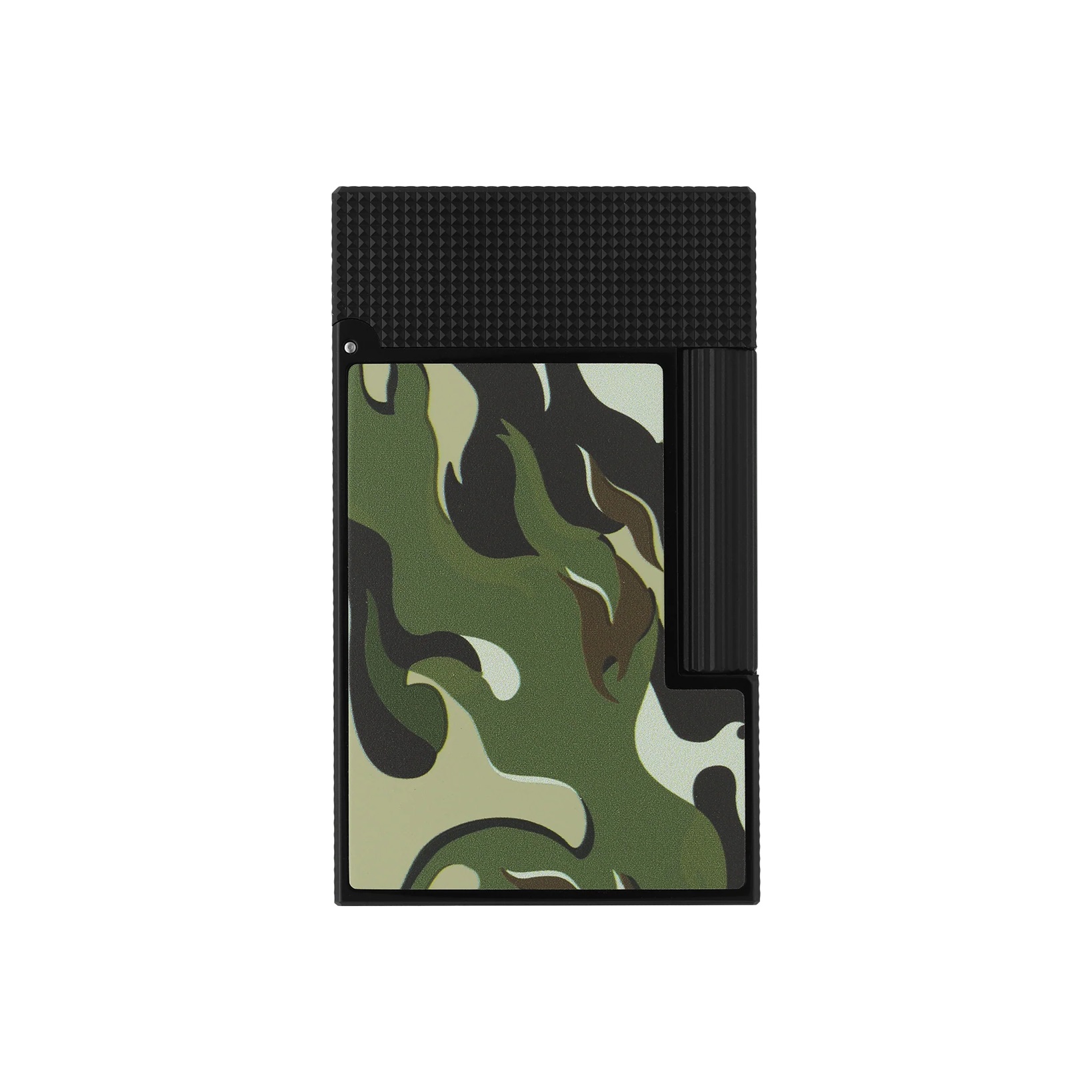 S.T. Dupont Ligne 2 Cling Guilloche Under Lacquer Camo Khaki Isqueiro  C16050