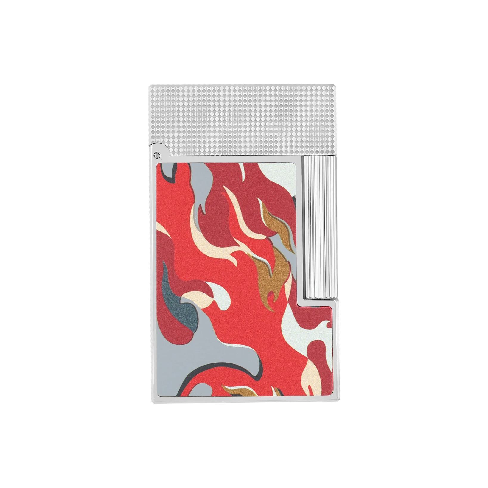 S.T. Dupont Ligne 2 Cling Guilloche Under Lacquer Camo Red Encendedor  C16051