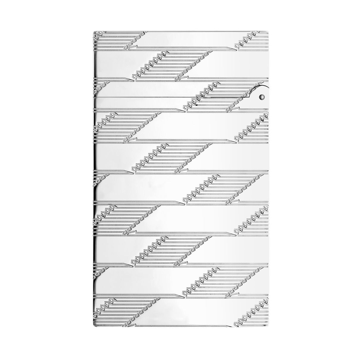 S.T. Dupont Ligne 2 Cling Monogram 1872 Palladium Tändare