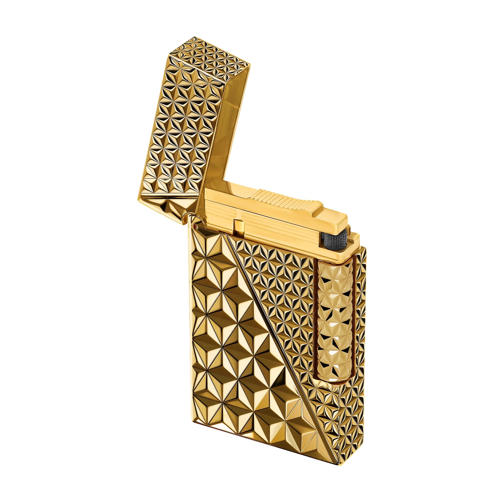 S.T. Dupont Ligne 2 Double Fire X Gold Lighter C16646