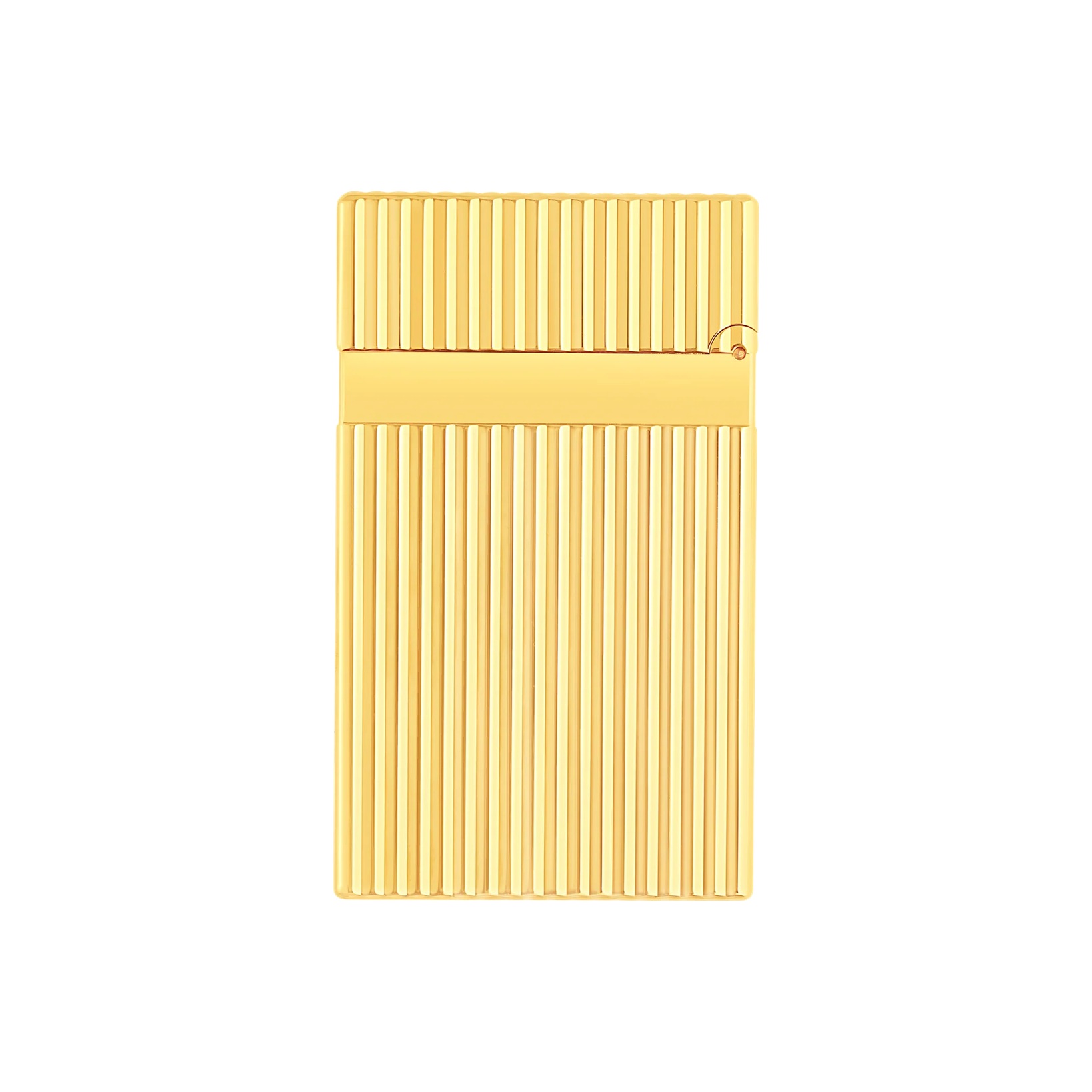 S.T. Dupont Ligne 2 Guilloche Vertical Lines Gold Lighter Zapalniczka  016827