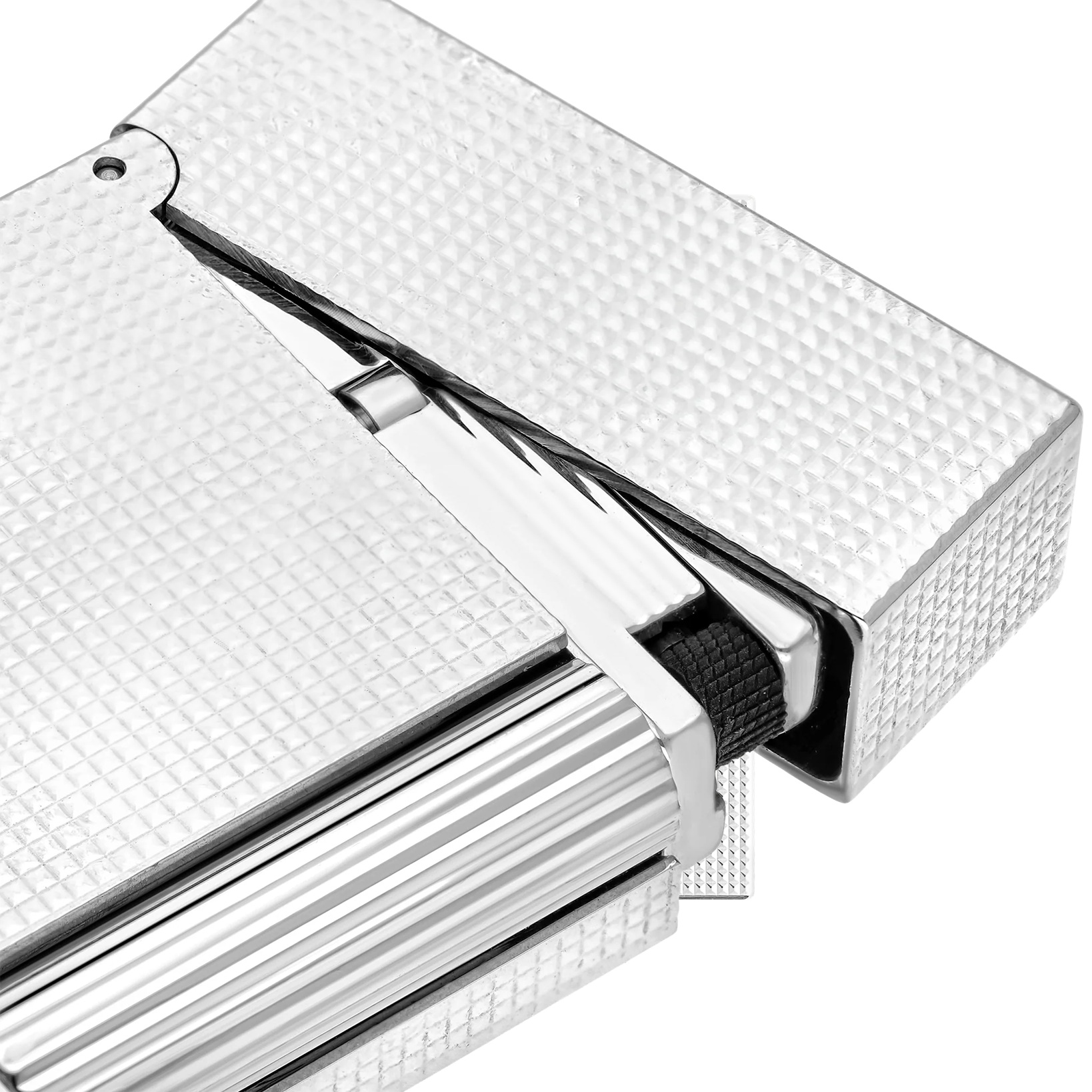 S.T. Dupont Ligne 2 Micro Diamond Head Palladium Briquet C16455