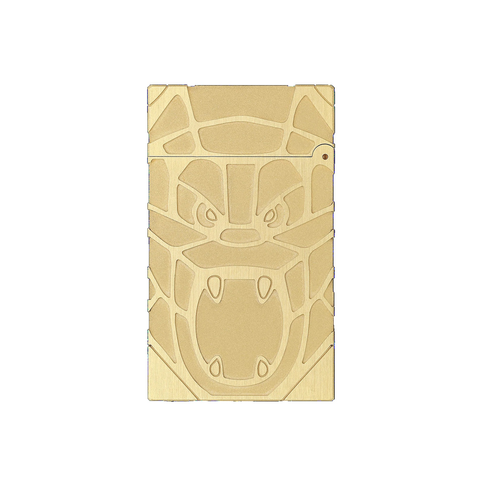 S.T. Dupont Ligne 2 Orlinski Brushed Gold Lighter Isqueiro  C16061CL