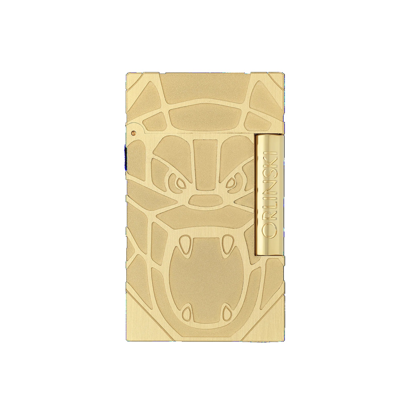 S.T. Dupont Ligne 2 Orlinski Brushed Gold Lighter Isqueiro  C16061CL