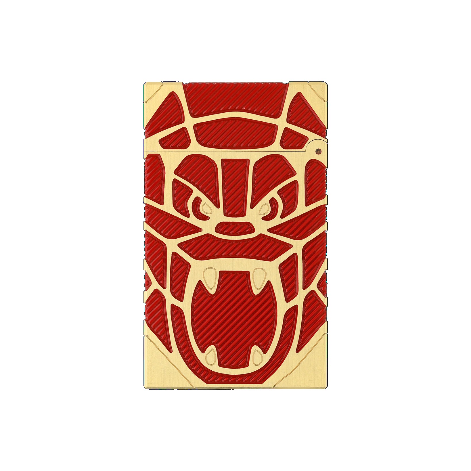 S.T. Dupont Ligne 2 Orlinski Brushed Red & Gold Tändare C16060