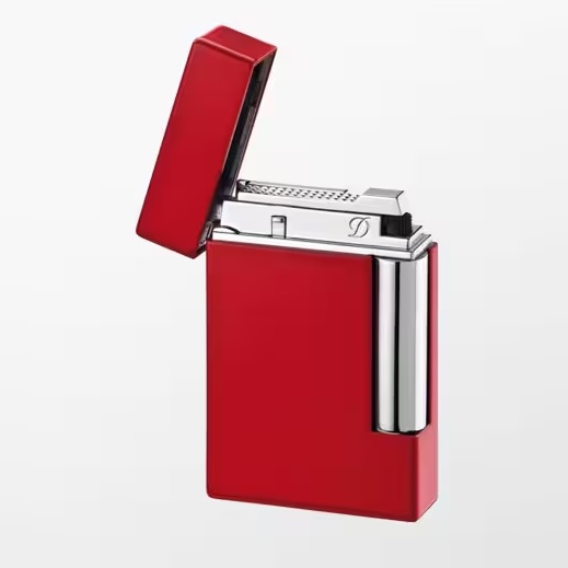 S.T. Dupont Ligne 8 Red Lacquer Lighter 25102