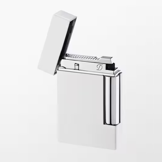 S.T. Dupont Ligne 8 White Lacquer Lighter 25103
