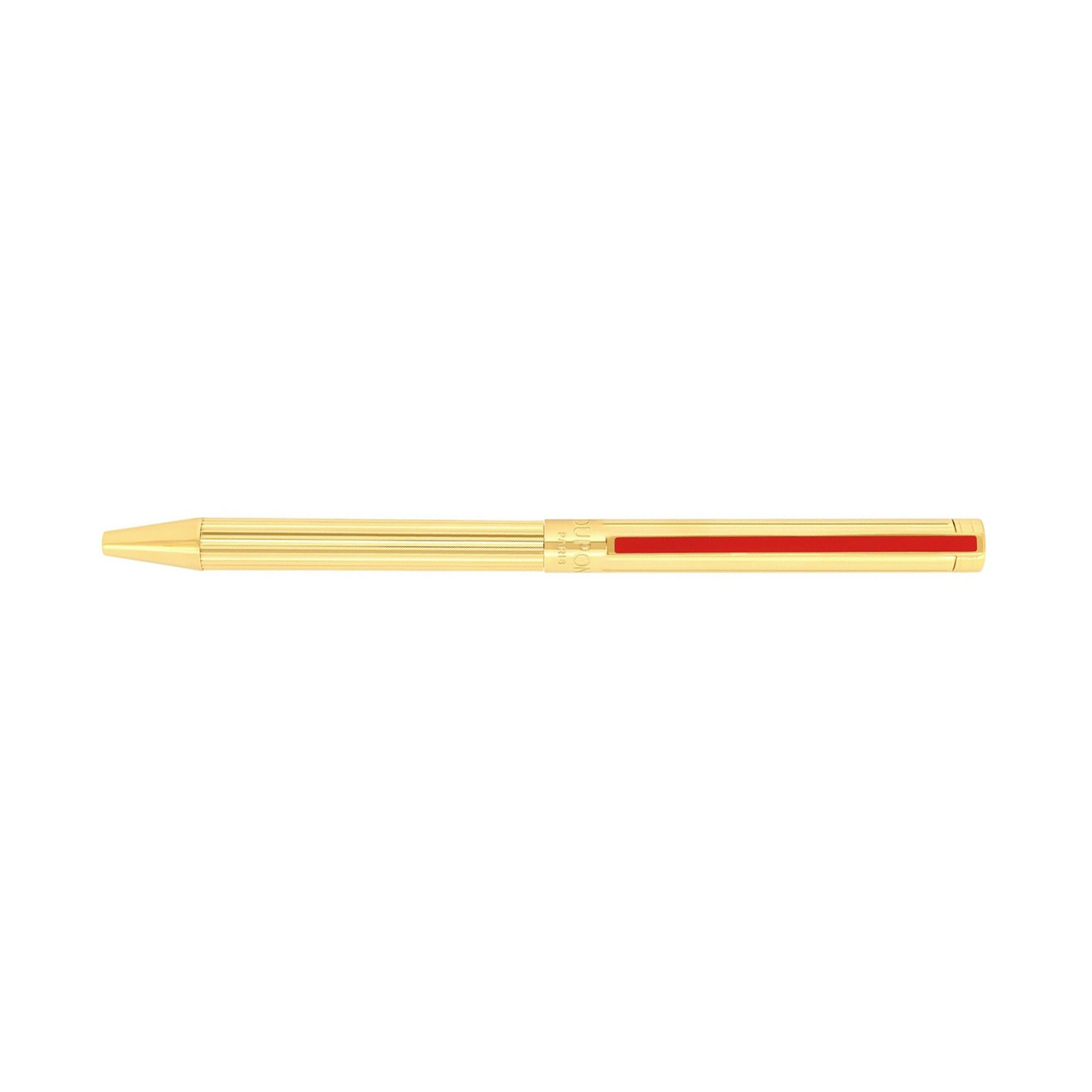 S.T. Dupont Classique Lines Yellow Gold Kugelschreiber 045078N