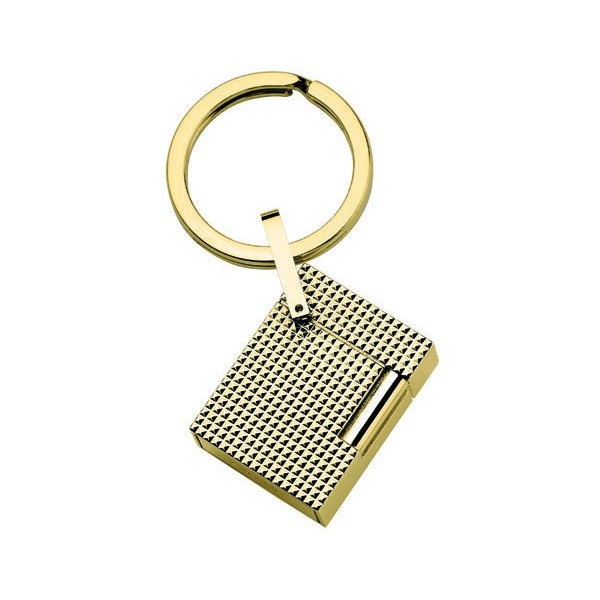 S.T. Dupont Lighter Style Gold Key Ring 3383