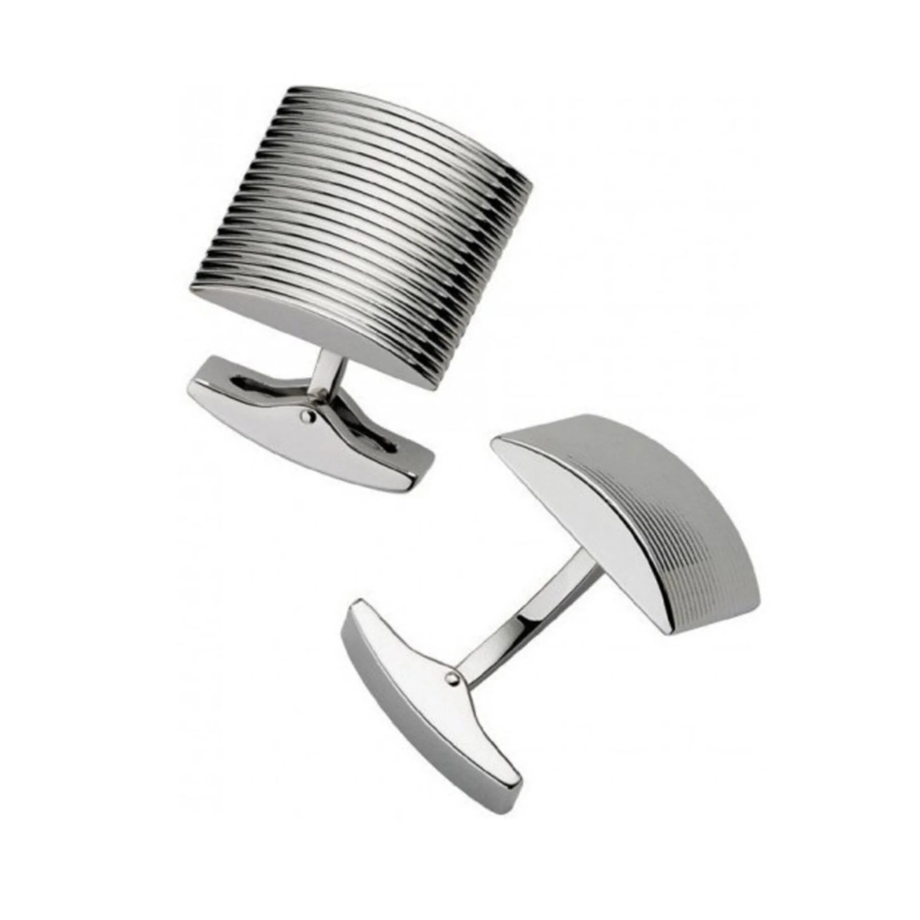 S.T. Dupont Ribbed Gold Abotoaduras 51740