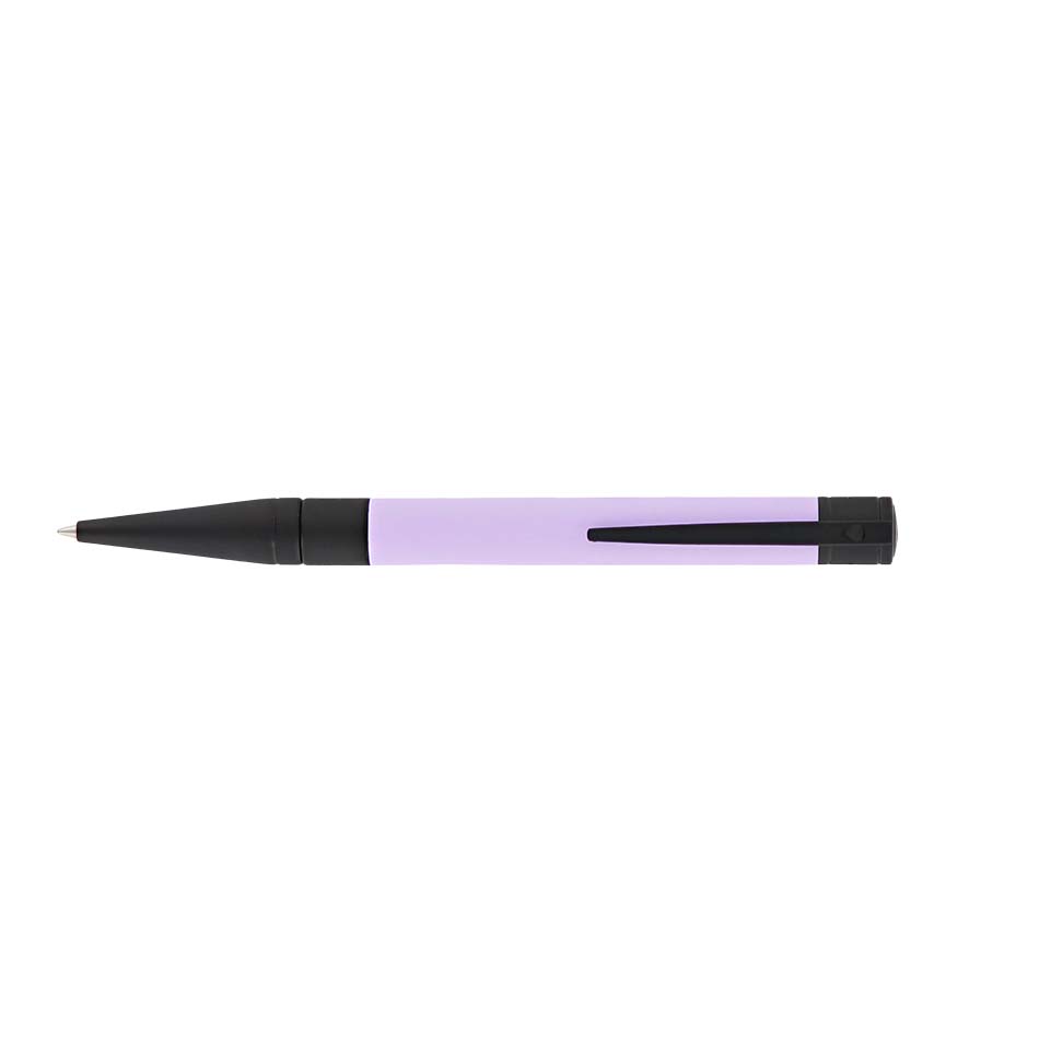 S.T. Dupont D-Initial Velvet Lilac & Black Balpen 265001