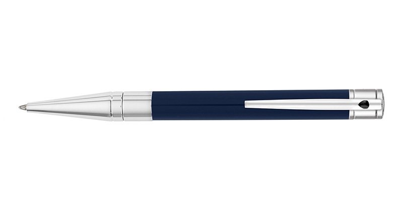 S.T. Dupont D-Initial Matte Blue Ballpoint 265205