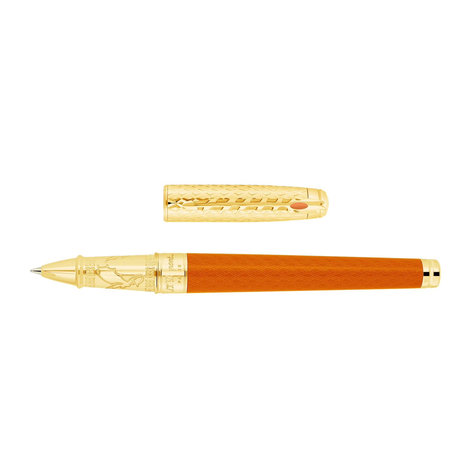 S.T. Dupont Line D Eternity Game of Thrones Fire Orange Rollerball 422037L