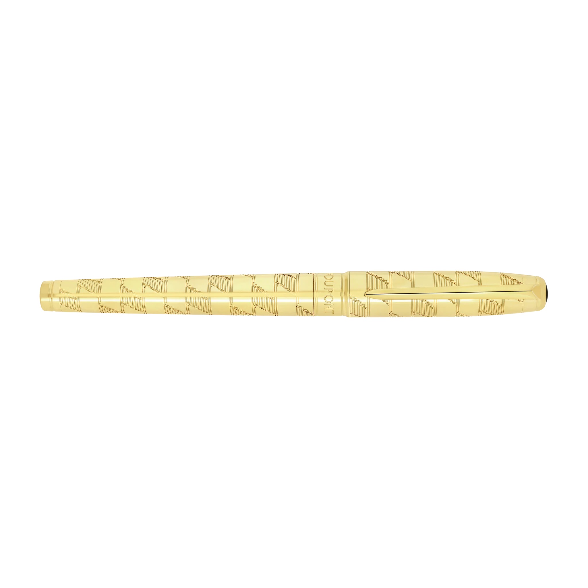 S.T. Dupont Line D Eternity Monogram 1872 Gold Large Stylo plume