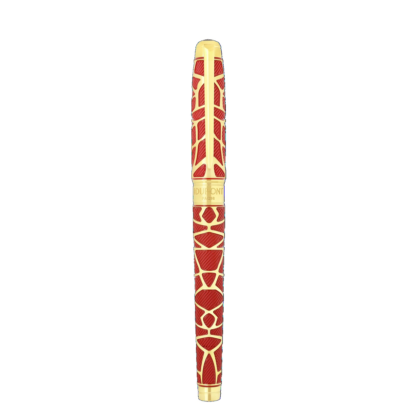 S.T. Dupont Line D Eternity Orlinski Red & Gold Large Vulpen 420060L