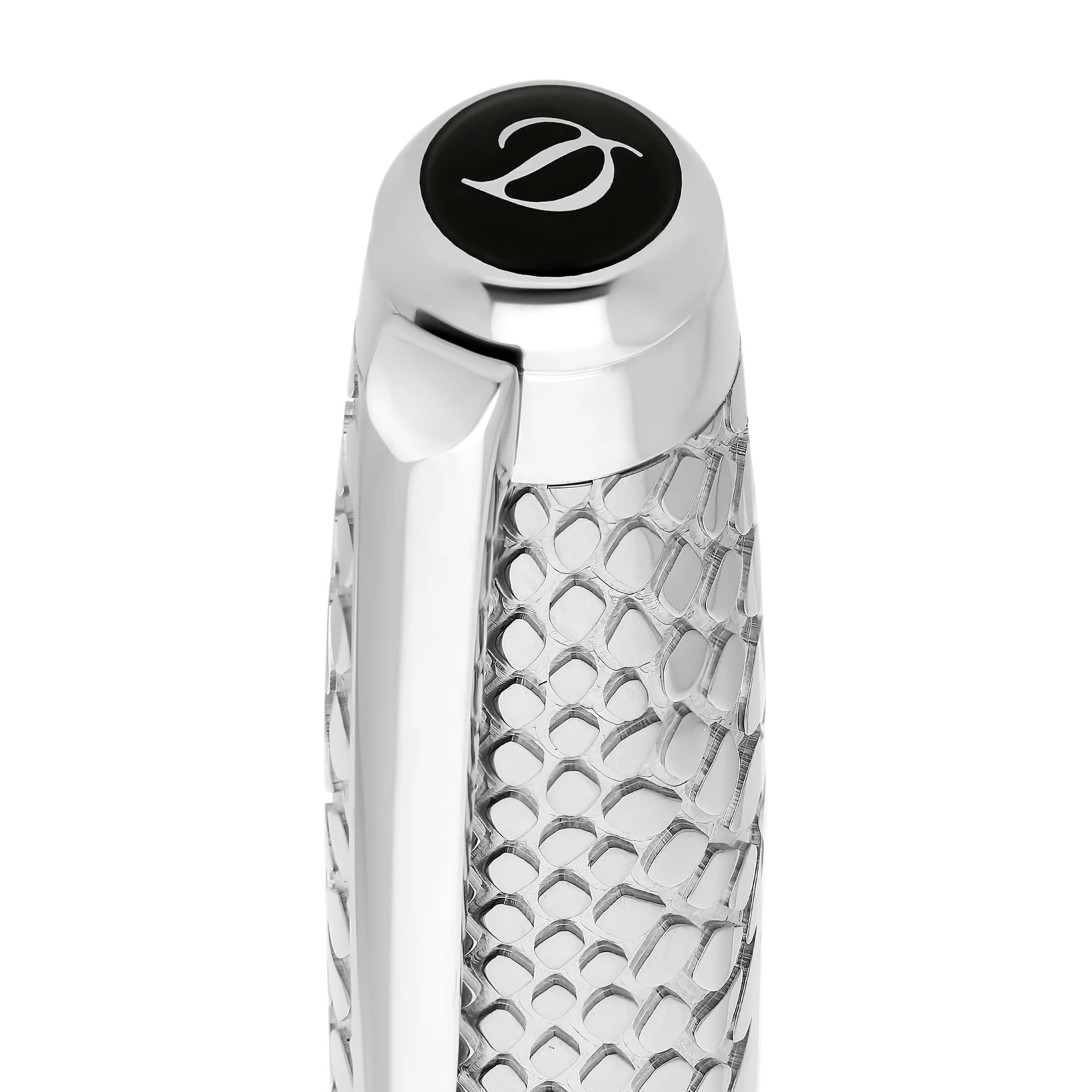S.T. Dupont Line D Eternity Snake Skin Black Large Fountain pen 420079L