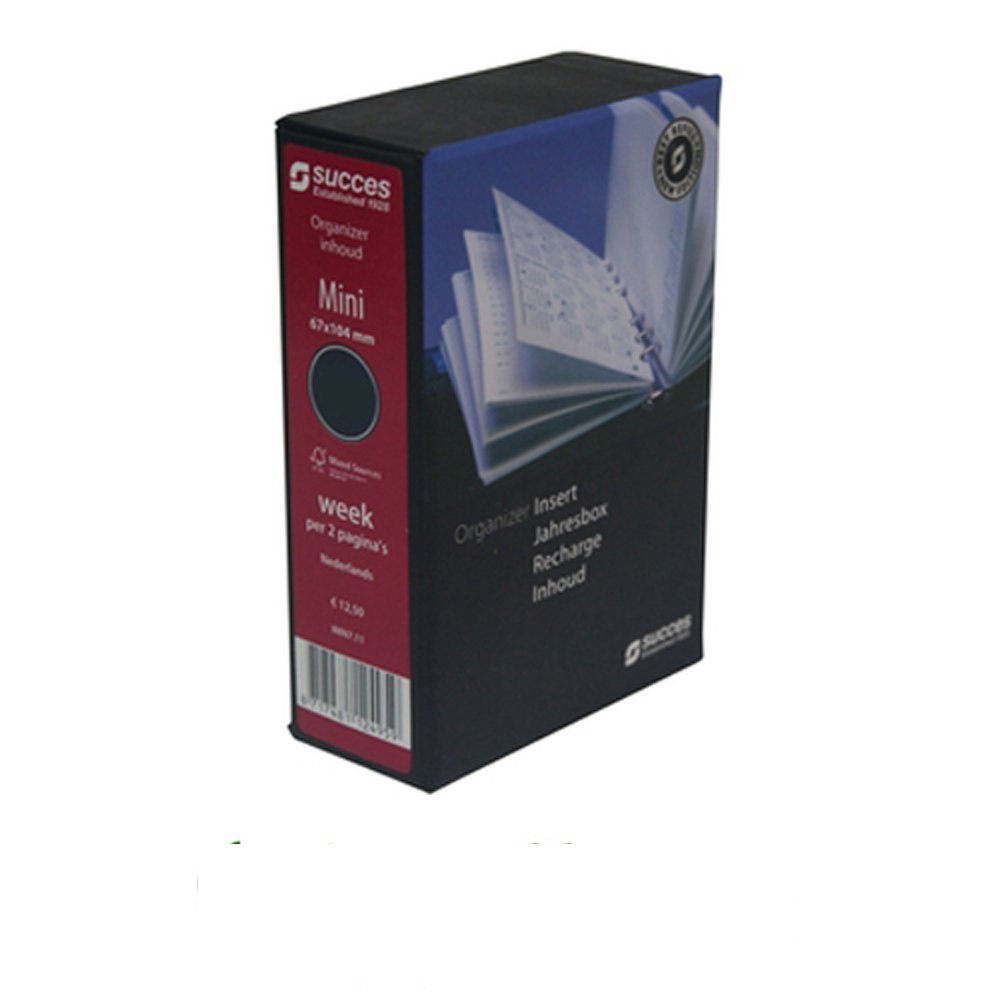 Succes Refill 2027 Mini White - Week on 2 pages
