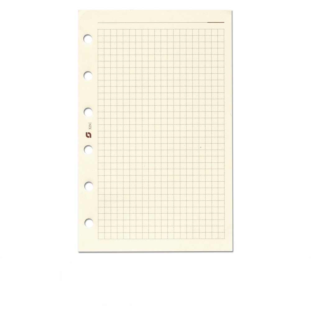 Succes Refill A5 Cream Squared Notepaper