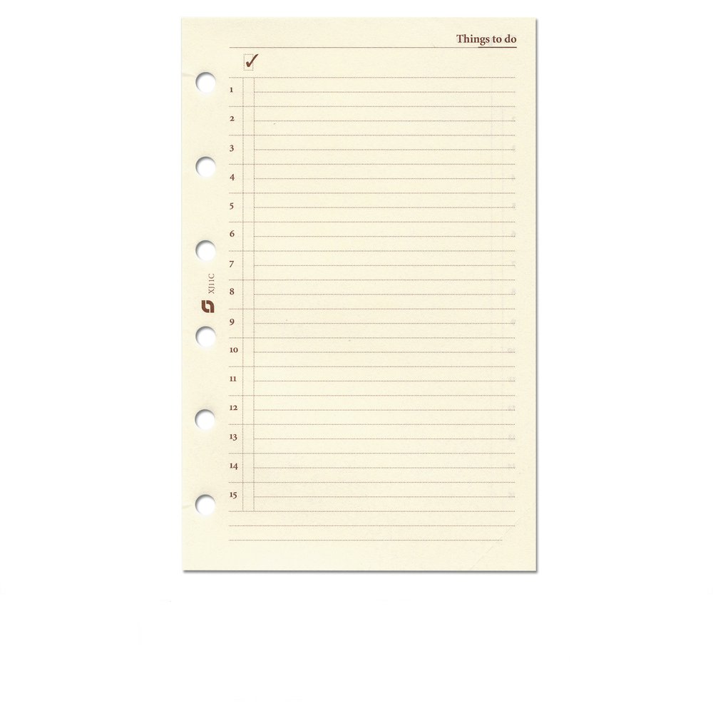Succes Refill Standard Cream To Do List