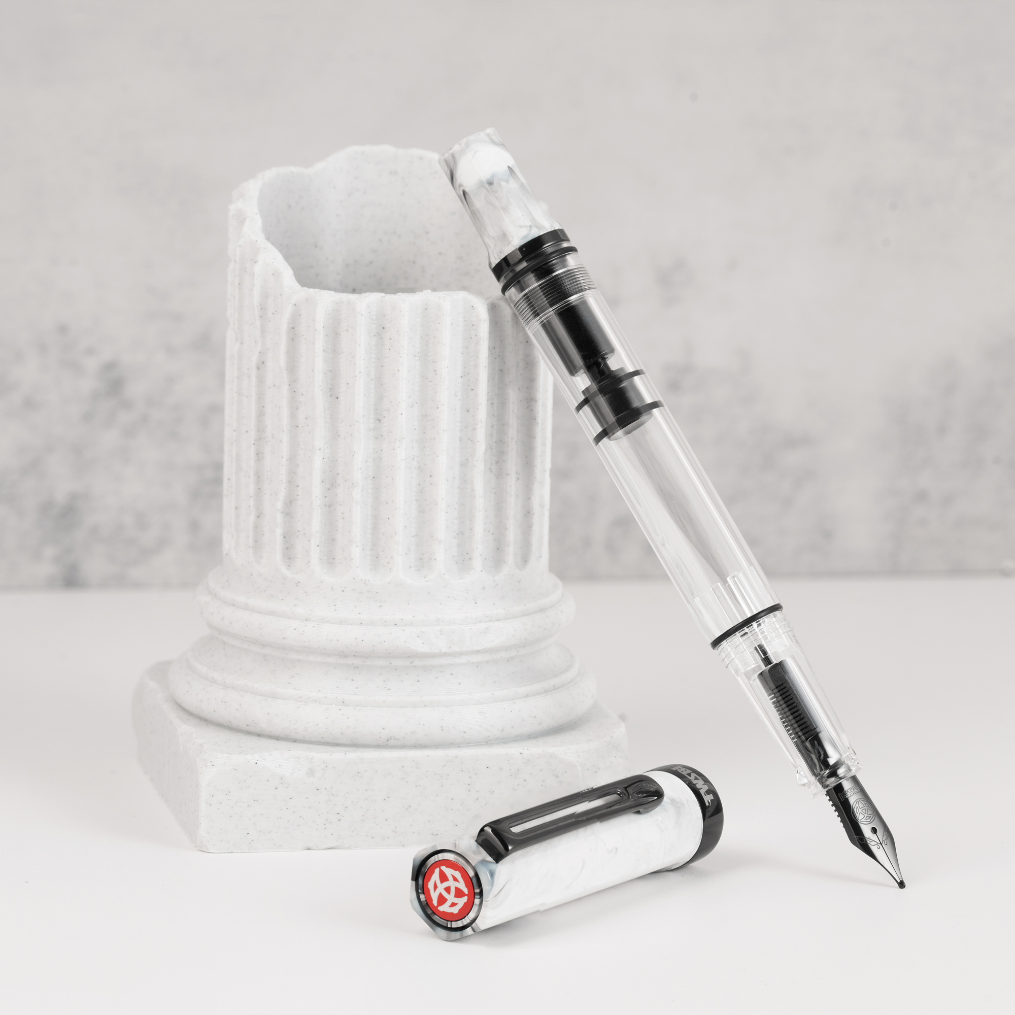 TWSBI Eco Carrara with Onyx Stylo Plume
