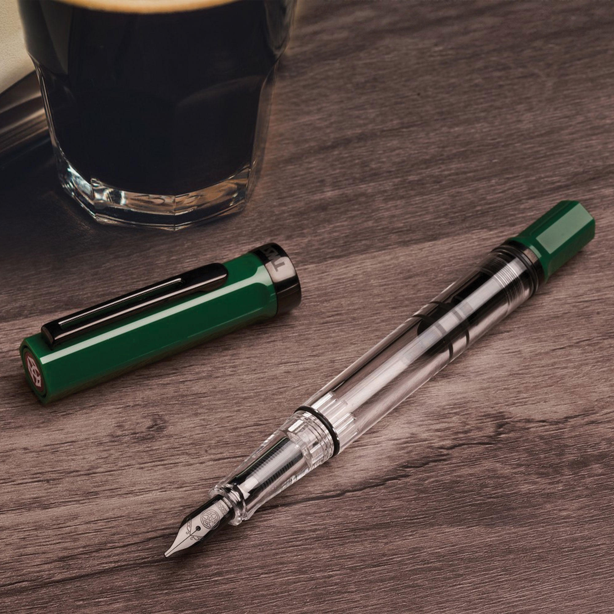 TWSBI Eco Green Irish with Onyx Füllfederhalter
