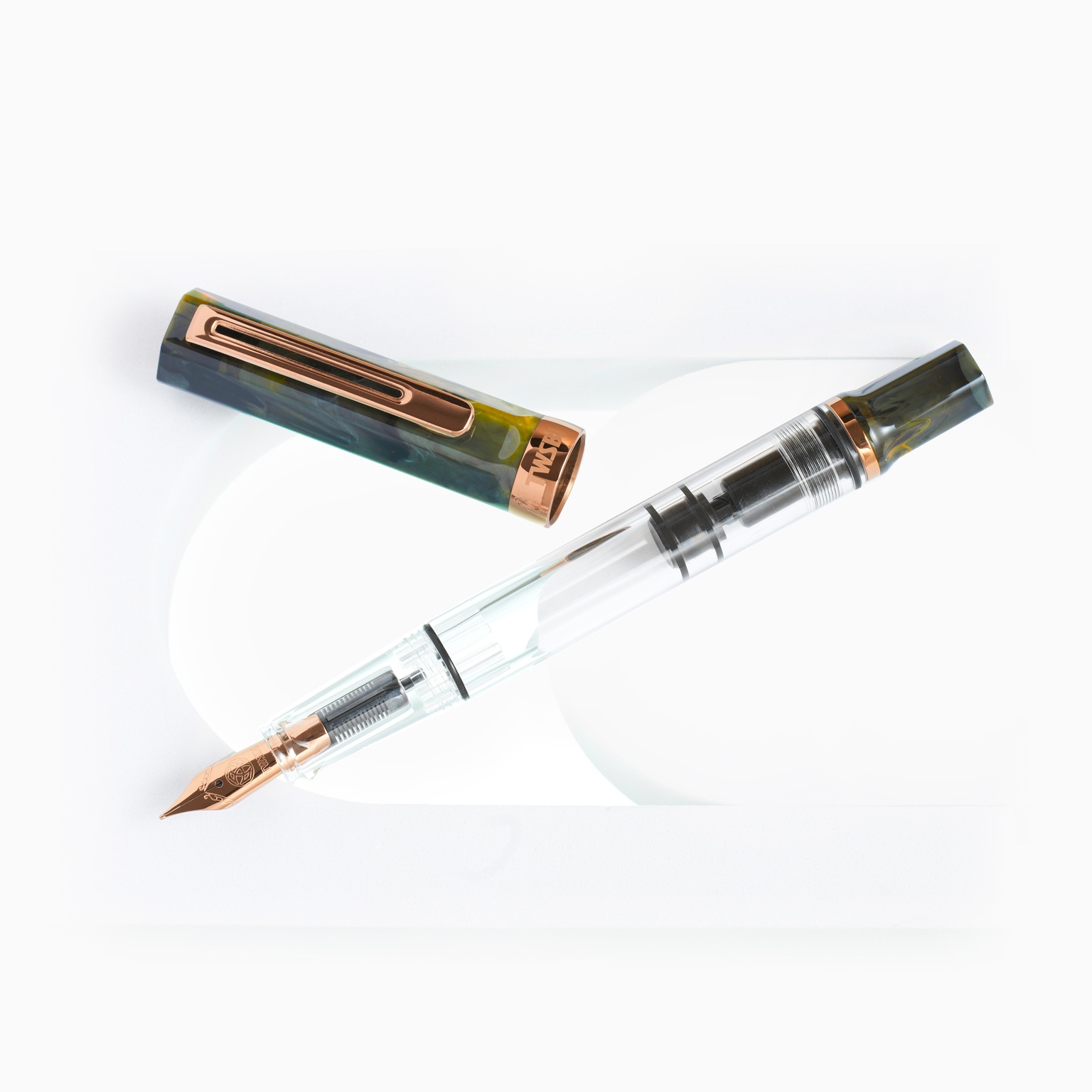TWSBI Eco Serpentine with Bronze Plumo Estilográfica