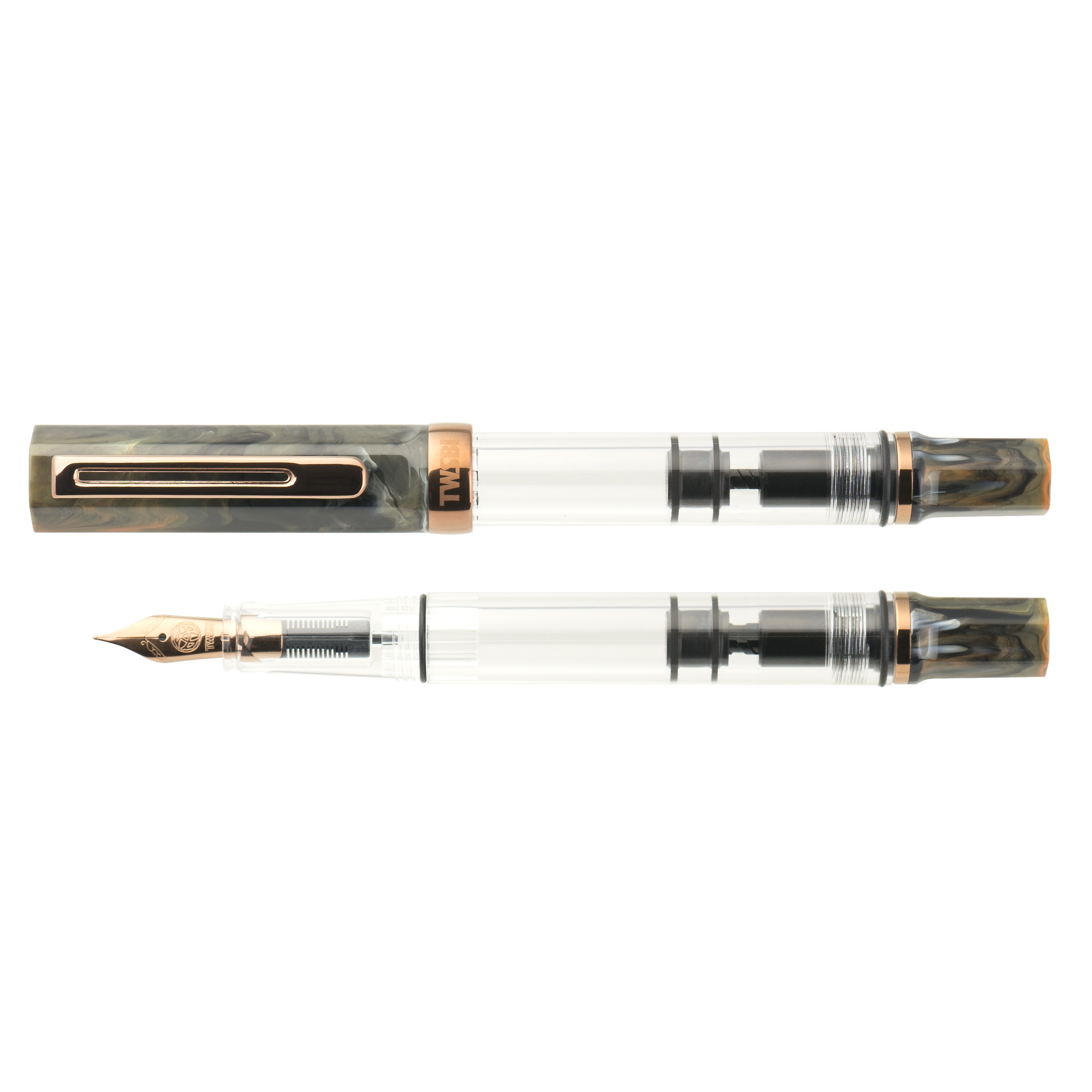 TWSBI Eco Serpentine with Bronze Plumo Estilográfica