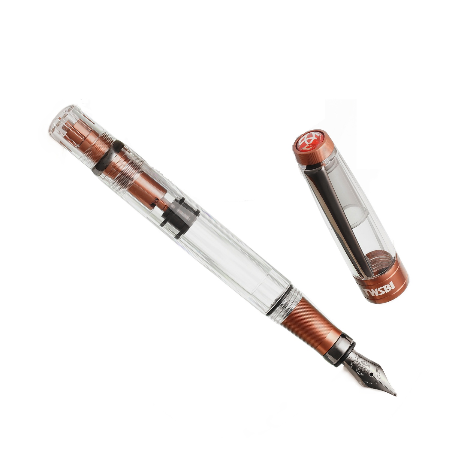 TWSBI Diamond 580 AL R Affogato with Onyx Fountain pen