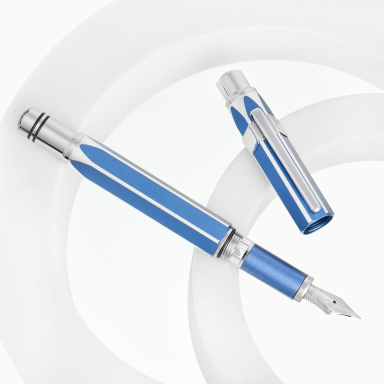 TWSBI Precision Gemini Blue Stylo plume