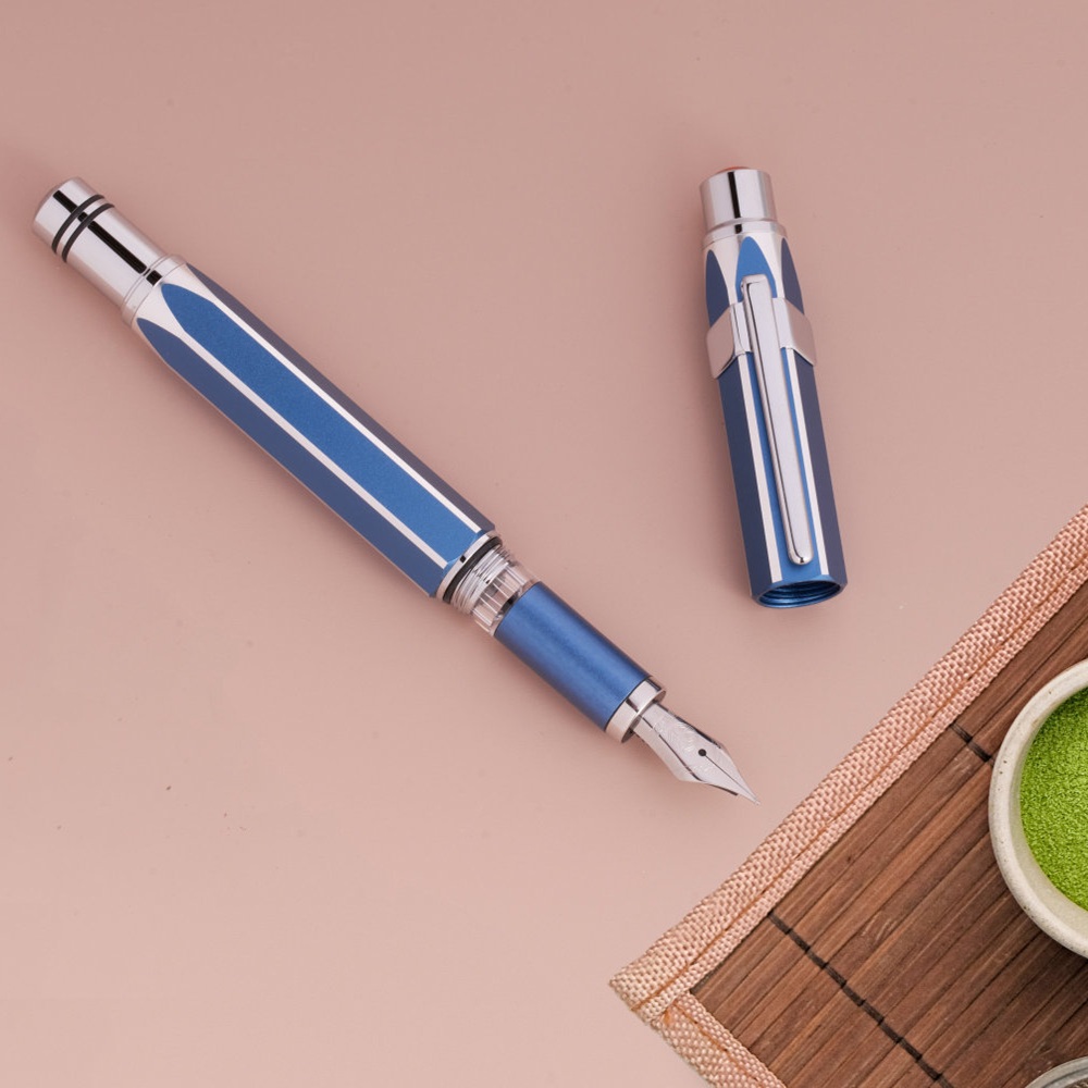 TWSBI Precision Gemini Blue Stylo plume