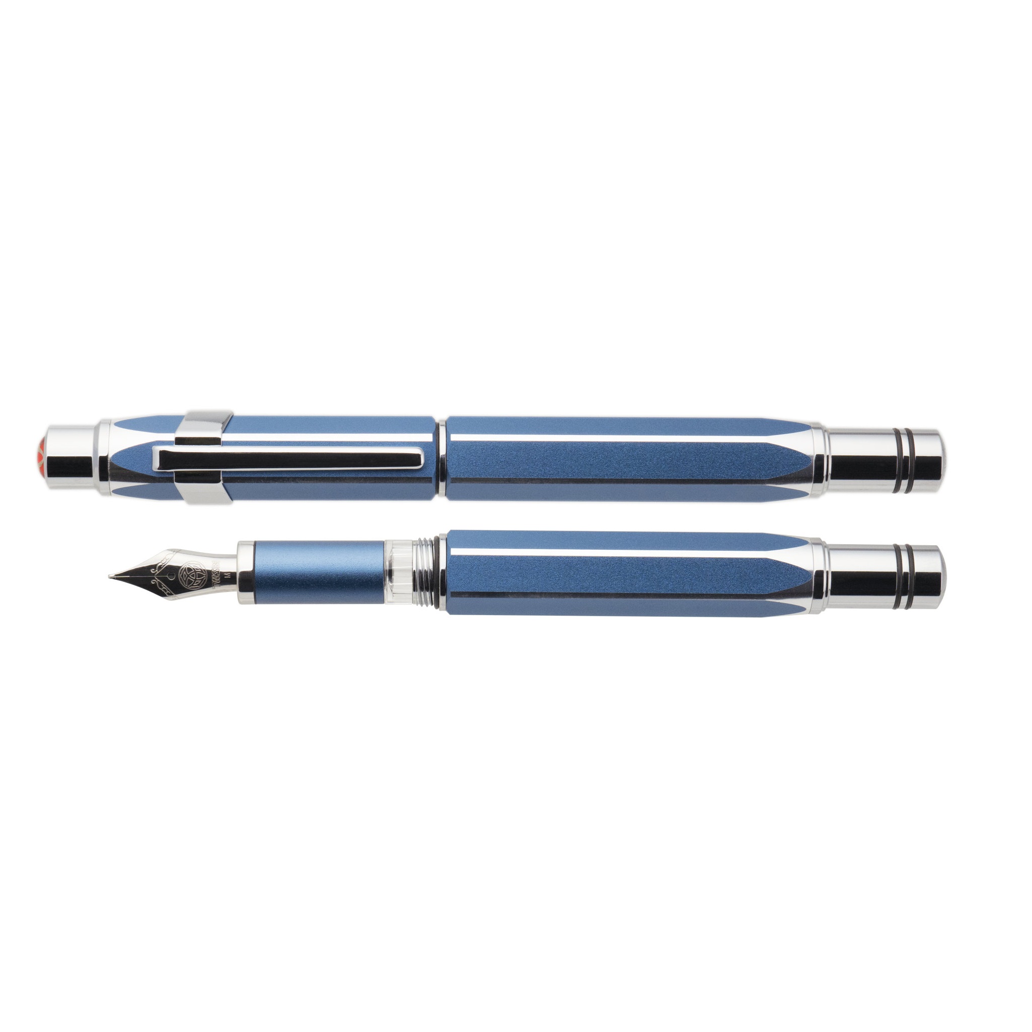 TWSBI Precision Gemini Blue Stylo plume