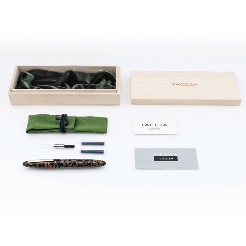 Taccia Ho-So-Ge Chin-Kin Urushi Tan-rei Fountain pen
