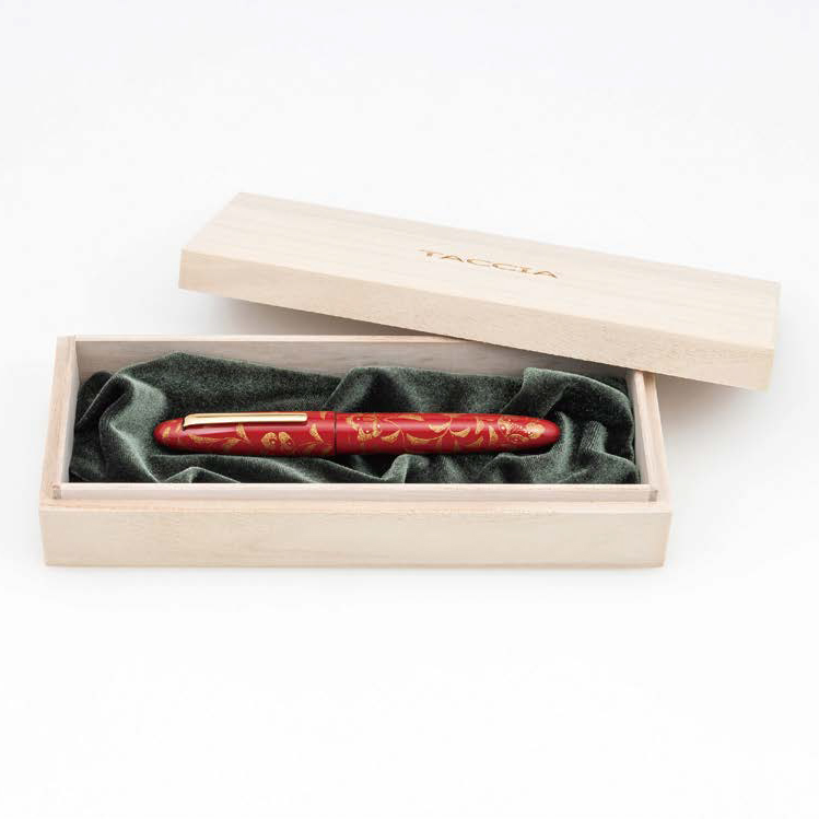 Taccia Ho-So-Ge Chin-Kin Urushi Tan-rei Fountain pen